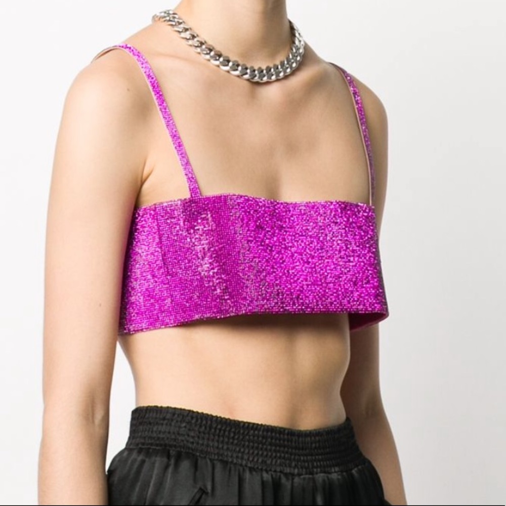 Nué Charlotte top Barbie pink